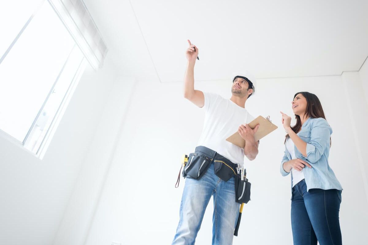 Contractor Talking to Homeowner for Whole Home Transformation in Fayetteville GA