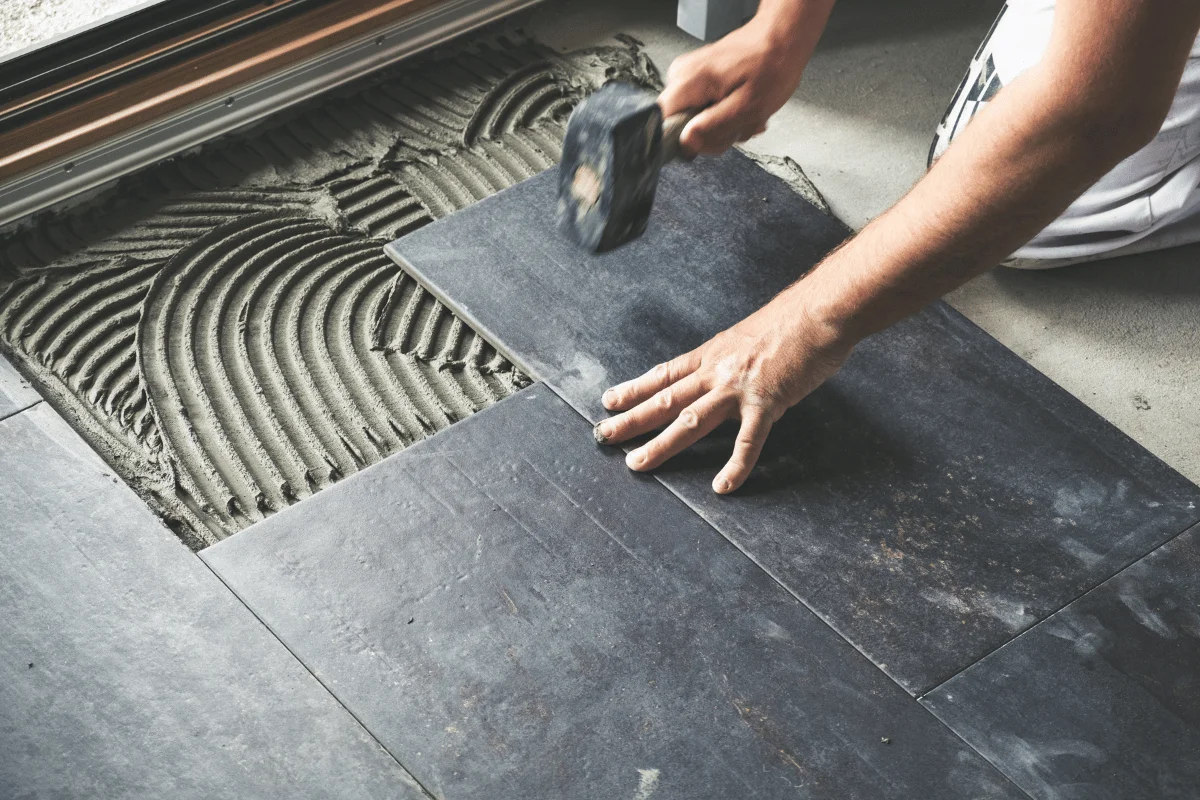 Ceramic Tile Flooring - Brightnest Transformation
